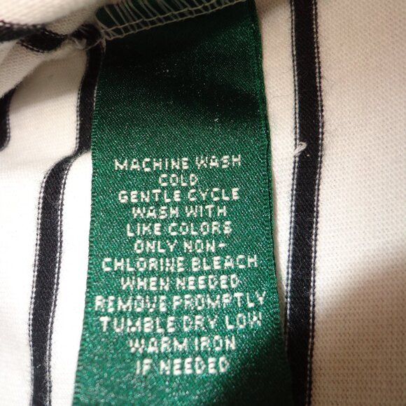 LAUREN RALPH LAUREN Sleeveless Striped Dress PXS Nautical Ties - Picture 8 of 10